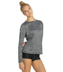 Sporti Women's L/S Hybrid UPF 50+ Sun Shirt -Swimming Equipment Shop 8641052999848 2t