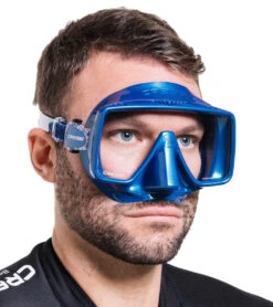 Cressi SF1 Frameless Scuba Mask 31 Cressi SF1 Frameless Scuba Mask -Swimming Equipment Shop 8641055162536 blue 2a