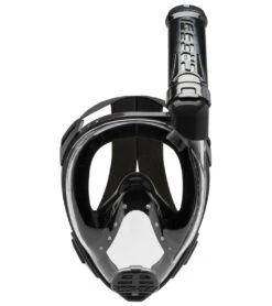 Cressi Baron Full Face Snorkeling Mask -Swimming Equipment Shop 8641055260840 blackblack 2a