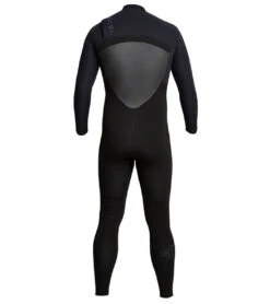 Xcel Men's 4/3mm Drylock Front Zip Fullsuit Wetsuit -Swimming Equipment Shop 8641075544232 black 3a