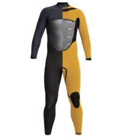 Xcel Men's 4/3mm Drylock Front Zip Fullsuit Wetsuit -Swimming Equipment Shop 8641075544232 black 6a