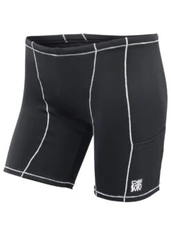 DeSoto Men's Dual Pocket Low-Cut Carrera Tri Short 10 DeSoto Men's Dual Pocket Low-Cut Carrera Tri Short -Swimming Equipment Shop 8641168998568 blackwhite 1a