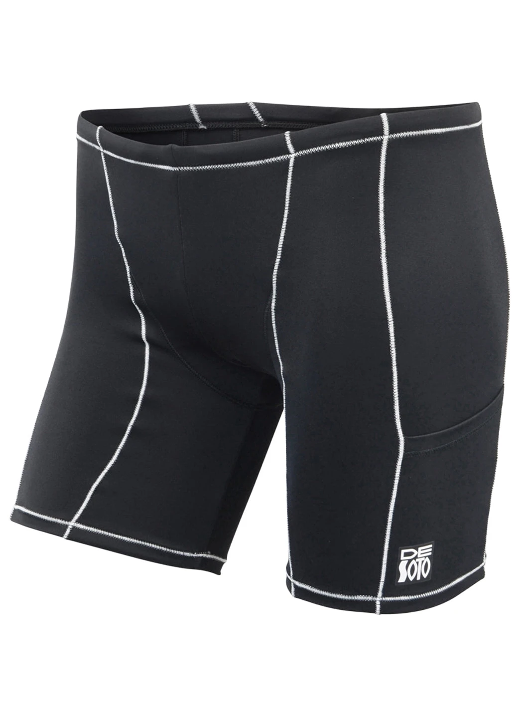 DeSoto Men's Dual Pocket Low-Cut Carrera Tri Short 4 DeSoto Men's Dual Pocket Low-Cut Carrera Tri Short - Image 2