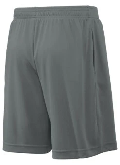 SwimOutlet Boys' Sport-Tek® PosiCharge® Competitor™ Pocketed Short -Swimming Equipment Shop 8641333756072 irongrey 4a