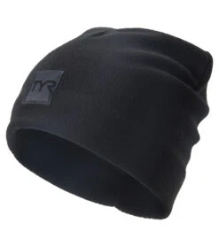 TYR Fleece Beanie -Swimming Equipment Shop 8641368621224 black