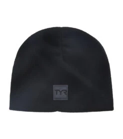 TYR Fleece Beanie -Swimming Equipment Shop 8641368621224 black 2a