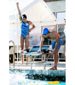 Sporti HydroLast Flash Thin Strap One Piece Swimsuit (26-40) -Swimming Equipment Shop 8641390248104 orangegold 5a