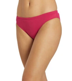 JOLYN Women's Andy Solid Bikini Bottom -Swimming Equipment Shop 8641509425320 dragonfruit 5a