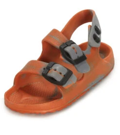 Northside Kid's Tate Slip On Sandal (Toddler, Little Kid) 33 Northside Kid's Tate Slip On Sandal (Toddler, Little Kid) -Swimming Equipment Shop 8641542062248 charcoalorange