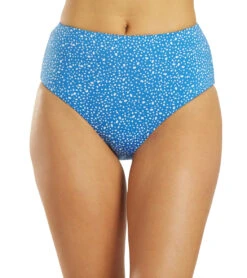 Nike Women's Adventure Reversible High Waist Bikini Bottom 40 Nike Women's Adventure Reversible High Waist Bikini Bottom -Swimming Equipment Shop 8641561526440 pacificblue 1a