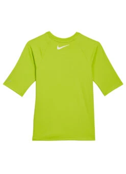 Nike Boys' Octologo Short Sleeve Hydroguard (Big Kid) -Swimming Equipment Shop 8641572077736 atomicgreen 2a