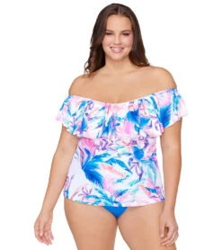 Raisins Women's Tranquilo Solids Costa Plus Size Bikini Bottom -Swimming Equipment Shop 8641716420776 aegean 3a