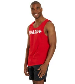 Sporti Guard Men's Tank 36 Sporti Guard Men's Tank -Swimming Equipment Shop 8641830191272 red 4a