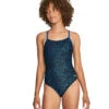 Speedo Women's Race Maze Flyback One Piece Swimsuit 1 Speedo Women's Race Maze Flyback One Piece Swimsuit -Swimming Equipment Shop 8641886126248 speedoblue 1a