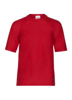 Sporti Youth Unisex S/S UPF 50+ Hybrid Comfort Fit Rash Guard 22 Sporti Youth Unisex S/S UPF 50+ Hybrid Comfort Fit Rash Guard -Swimming Equipment Shop 8641898086568 red