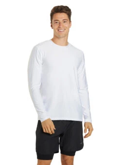 Sporti Men's L/S UPF 50+ Relax Fit II Swim Shirt