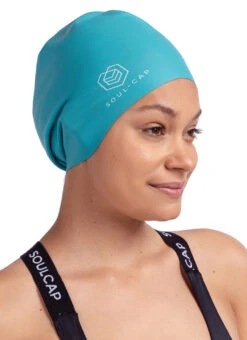 Soul Cap Long Hair Swim Cap 36 Soul Cap Long Hair Swim Cap -Swimming Equipment Shop 8642020114600 turquoise 2a
