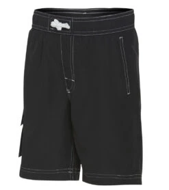 Sporti Boys' Cargo Swim Trunk -Swimming Equipment Shop 8642037055656 black 7a