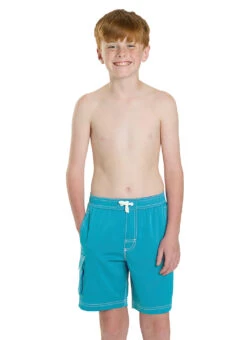 Sporti Boys' Cargo Swim Trunk -Swimming Equipment Shop 8642037055656 oceanblue 1a