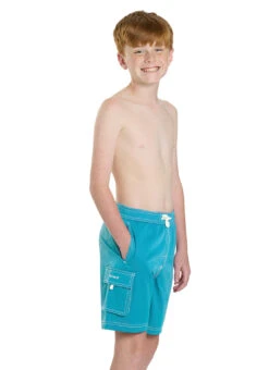 Sporti Boys' Cargo Swim Trunk -Swimming Equipment Shop 8642037055656 oceanblue 2a