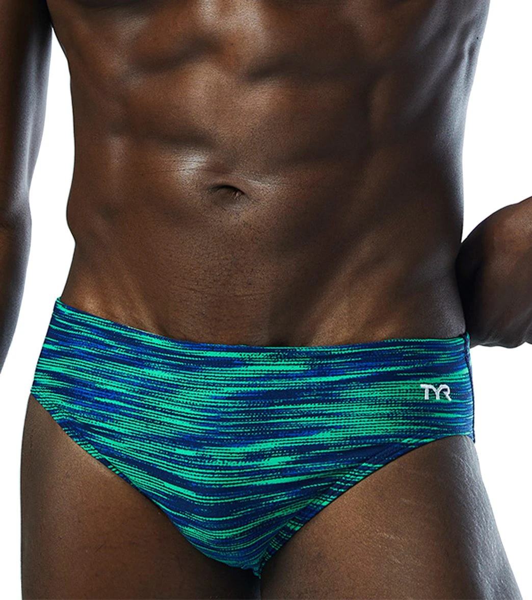 TYR Men's Fizzy Racer Brief Swimsuit 7 TYR Men's Fizzy Racer Brief Swimsuit - Image 5