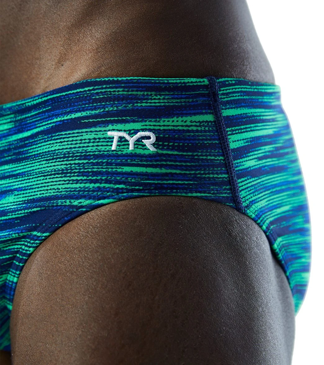 TYR Men's Fizzy Racer Brief Swimsuit 10 TYR Men's Fizzy Racer Brief Swimsuit - Image 8