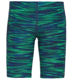TYR Boys' Fizzy Jammer Swimsuit 24 TYR Boys' Fizzy Jammer Swimsuit -Swimming Equipment Shop 8642071986344 bluegreen 3a