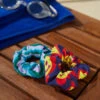 Sporti X Alex & Gretchen Walsh Groovy Whimsy Scrunchie Set Of 2 -Swimming Equipment Shop 8642108358824 multi 1a