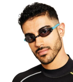 SOUL CAP Adult Durack Dark Goggle 24 SOUL CAP Adult Durack Dark Goggle -Swimming Equipment Shop 8642125955240 turquoise 4a