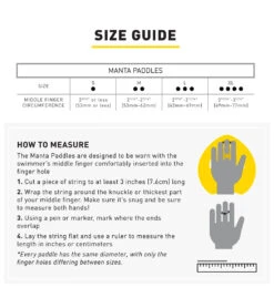 FINIS Manta Swim Paddles -Swimming Equipment Shop 8642126020776 yellow 4a