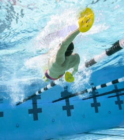 FINIS Manta Swim Paddles -Swimming Equipment Shop 8642126020776 yellow 9a