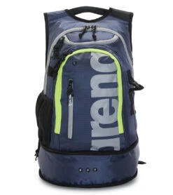 Arena Fastpack 3.0 Backpack -Swimming Equipment Shop 8642174025896 navyneonyellow