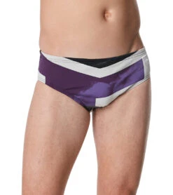 Speedo Men's Glimmer Brief Swimsuit -Swimming Equipment Shop 8642337013928 speedopurple 1a