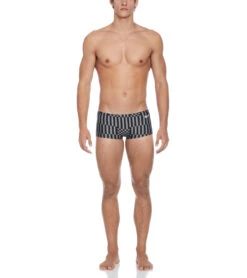 Nike Men's HydraStrong Multi Print Square Leg Swimsuit 32 Nike Men's HydraStrong Multi Print Square Leg Swimsuit -Swimming Equipment Shop 8642503114920 smokegrey 3a