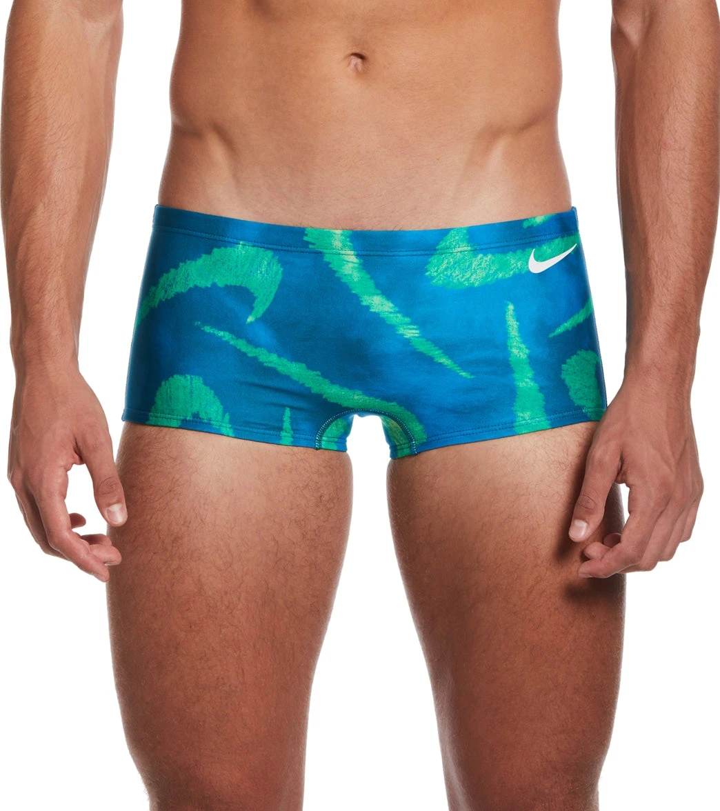 Nike Men's HydraStrong Multi Print Square Leg Swimsuit 19 Nike Men's HydraStrong Multi Print Square Leg Swimsuit - Image 17
