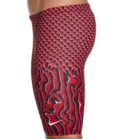 Nike Men's Drippy Check Jammer Swimsuit -Swimming Equipment Shop 8642524151976 universityred 5a
