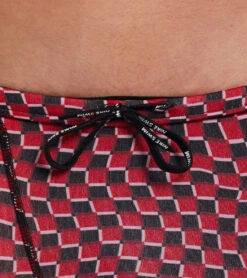 Nike Men's Drippy Check Jammer Swimsuit -Swimming Equipment Shop 8642524151976 universityred 6a