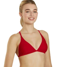 Sporti Guard Tie Back Bikini Top -Swimming Equipment Shop 8642572222632 red 2a