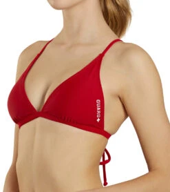 Sporti Guard Tie Back Bikini Top -Swimming Equipment Shop 8642572222632 red 6a