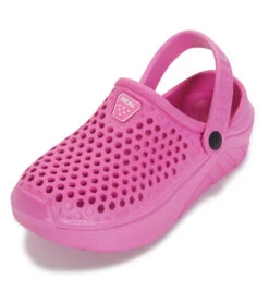 Easy USA Youth Clog Sandals (Little Kid, Big Kid) -Swimming Equipment Shop 8642741272744 hotpink