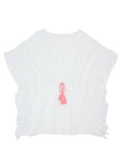 Feather 4 Arrow Girls' Sea Breeze Kaftan 29 Feather 4 Arrow Girls' Sea Breeze Kaftan -Swimming Equipment Shop 8642750906536 white