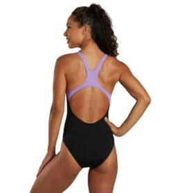 Arena Women's Spikes Pro Back One Piece Swimsuit 19 Arena Women's Spikes Pro Back One Piece Swimsuit -Swimming Equipment Shop 8642873295016 blacklavanda 3a