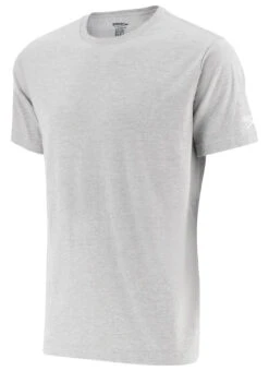 Speedo Youth Short Sleeve Tee -Swimming Equipment Shop 8642945646760 mediumheathergrey