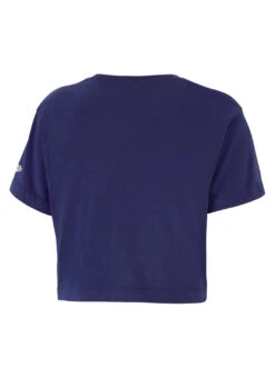 Speedo Women's Crop Tee -Swimming Equipment Shop 8642945679528 speedonavy 2a