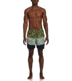Nike Men's 18" Wild Vibe Swim Trunks -Swimming Equipment Shop 8642998730920 black 4a