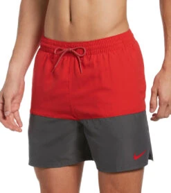 Nike Men's Split Swim Trunks 36 Nike Men's Split Swim Trunks -Swimming Equipment Shop 8643032744104 universityred