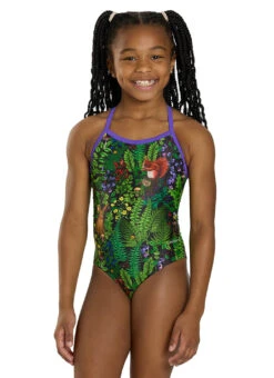 Sporti Forest Hideaway Thin Strap One Piece Swimsuit (22-44) -Swimming Equipment Shop 8643860922536 foresthideaway 1a y