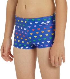 Sporti Rainbow Heart Square Leg Swimsuit Youth (22-28) 18 Sporti Rainbow Heart Square Leg Swimsuit Youth (22-28) -Swimming Equipment Shop 8643880157352 rainbowheart 6a