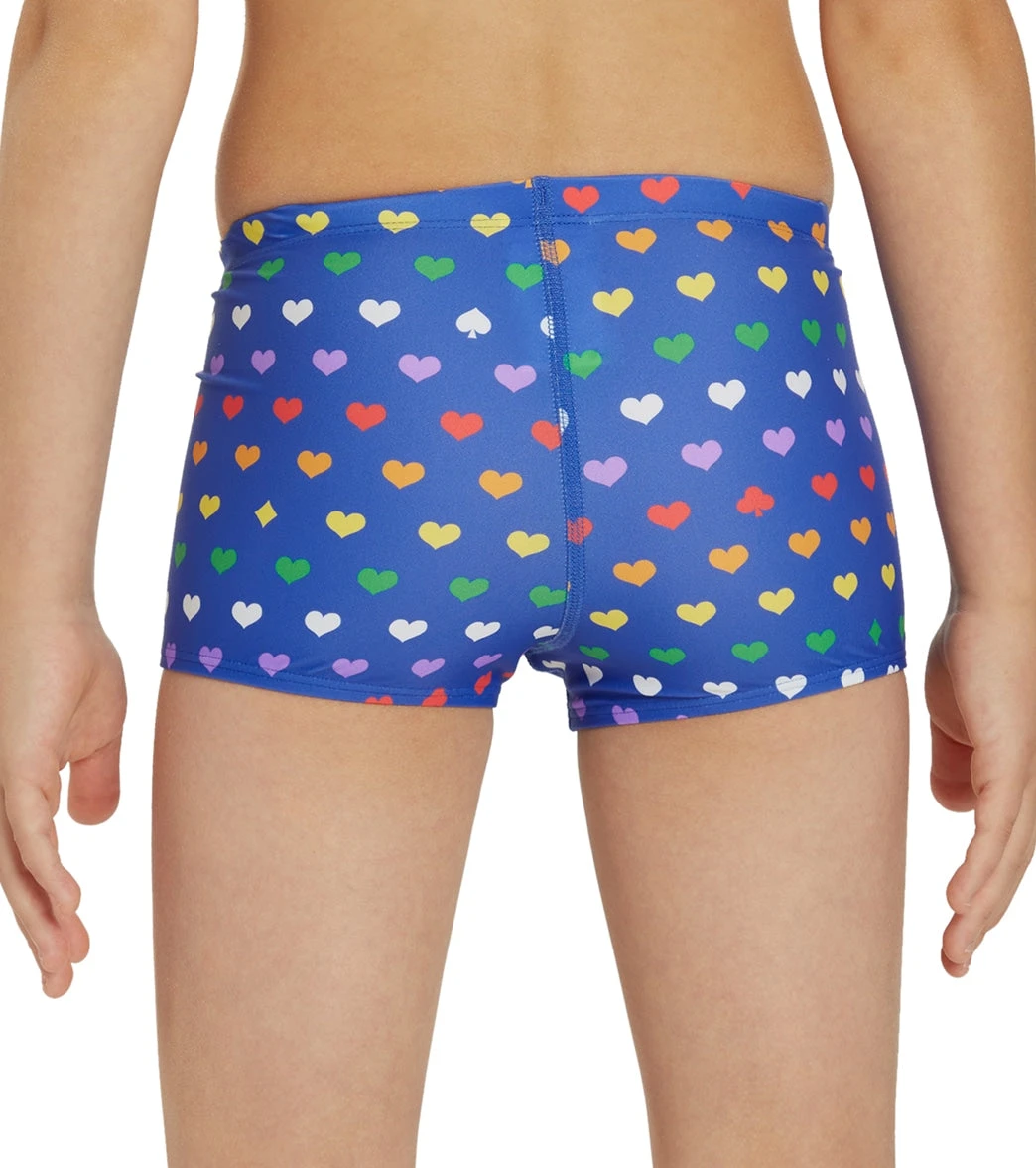 Sporti Rainbow Heart Square Leg Swimsuit Youth (22-28) 10 Sporti Rainbow Heart Square Leg Swimsuit Youth (22-28) - Image 8