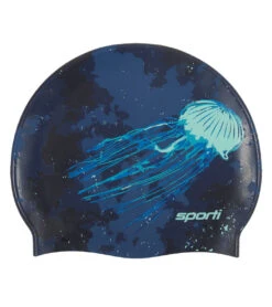 Sporti Sea Jellies Silicone Swim Cap -Swimming Equipment Shop 8643890086056 2t